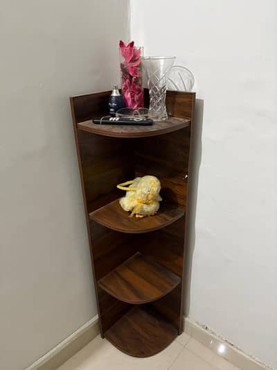 Wooden Corner Shelf