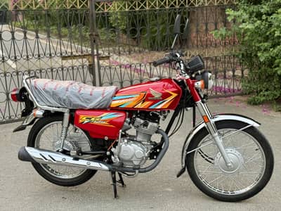 Honda CG125 2026 model and 2026 registered