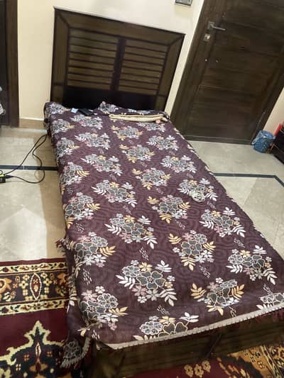 Single wooden bed strong brand new