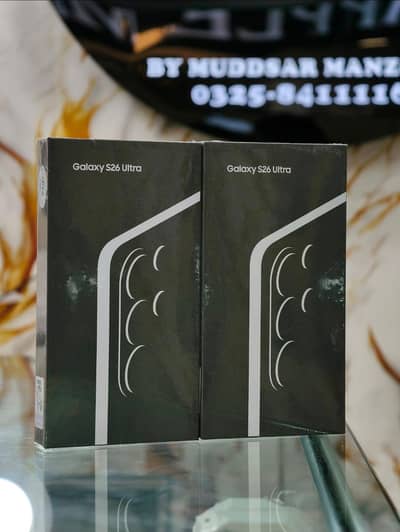 Samsung S26 Ultra 12/512GB official PTA BOX PACK