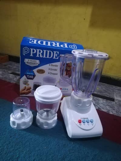 pride 3in 1 Juicer Blender Grinder - Brand New box packed