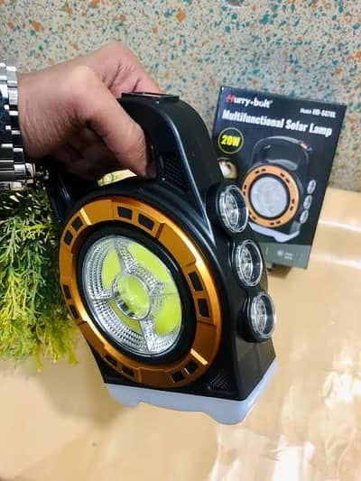 Solar Powered LED Lantern with 3 Modes & USB Charging