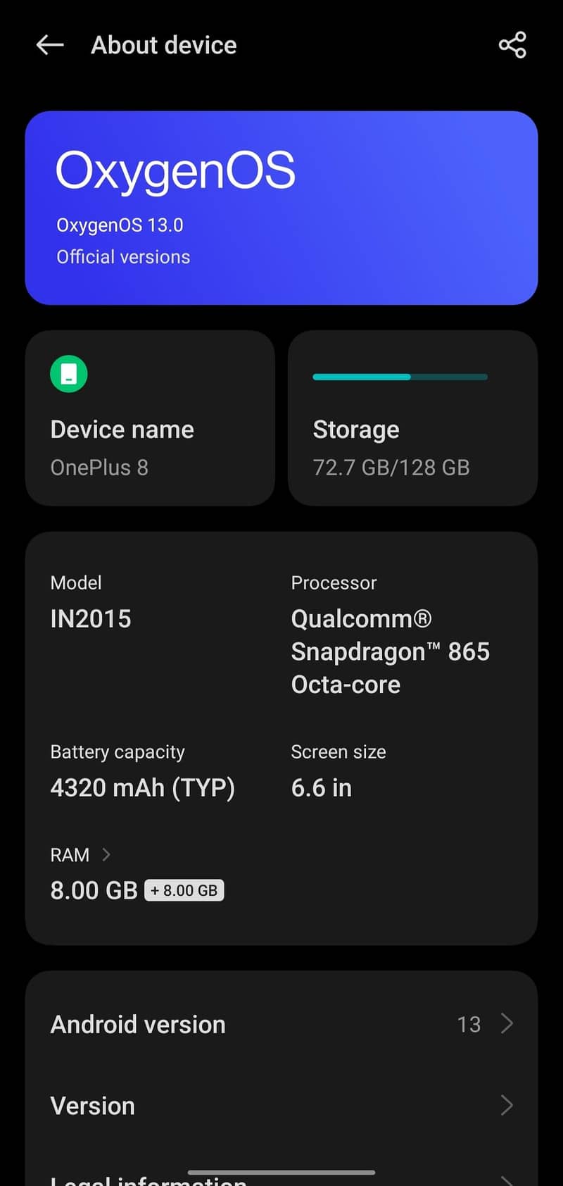 one plus 8 4