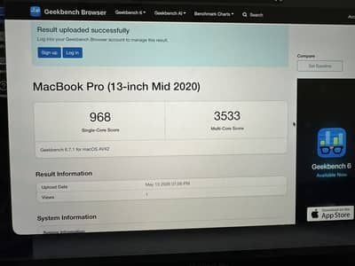 MacBook Pro 2020 | 16GB RAM | 512GB SSD | Only 189 Cycles!