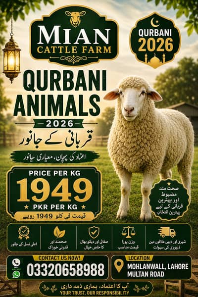 Chatray Available for Qurbani 2026