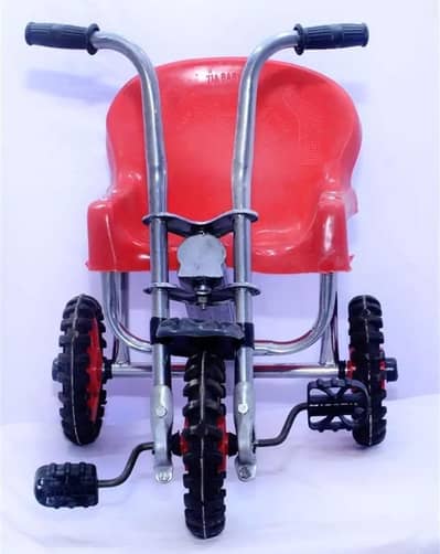 Red Plastic Tricycle for Kids Outdoor Play
