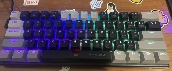E-Yooso Z11 USB 60% Mini Mechanical Gaming Wired Keyboard