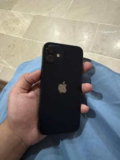 Iphone 12 with box and lead