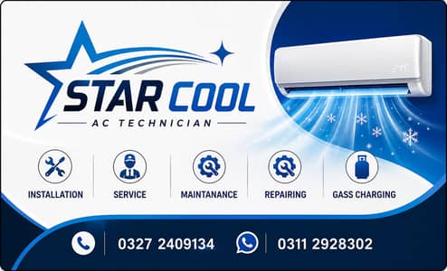 Star cool service mein khushamdeed. . .
