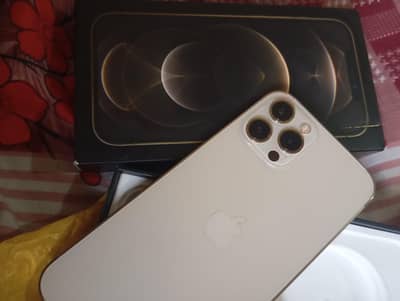 IPhone 12 pro max PTA 128 with box screen change