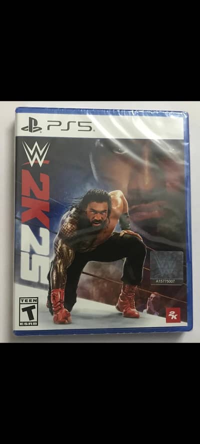 WWE2K25 PS5 new