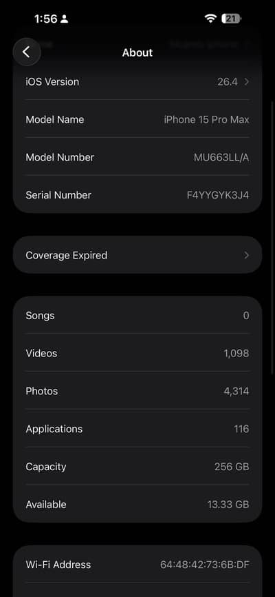 Iphone 15 pro max offical PTA Approved