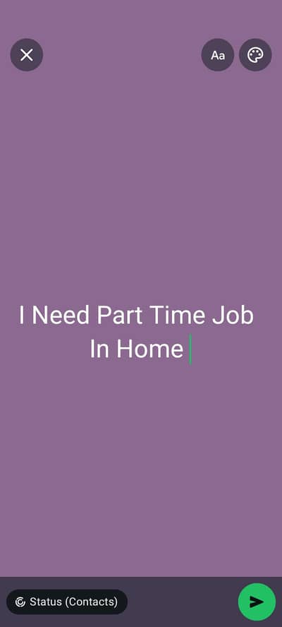 I Need Part Time Job