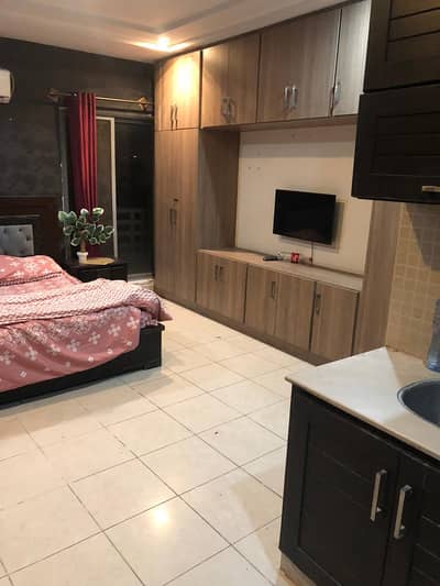 Studio apartment for rent in phase 6 Bahria town Rawalpindi