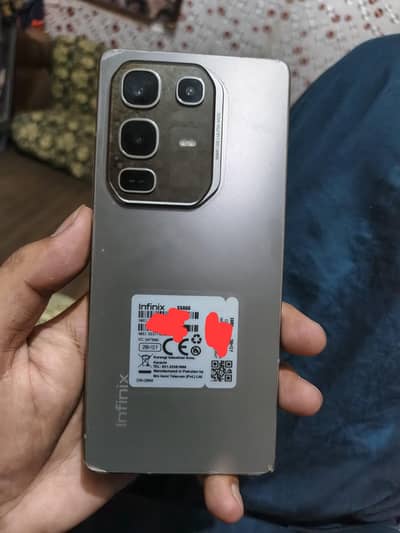 infinix not 50 pro 12 gb  256- 10.10