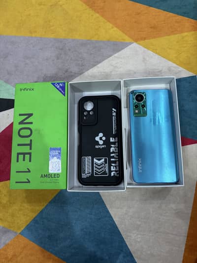 Infinix Note 11 with box 10/9 condition PTA Approved!
