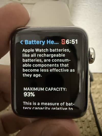 Apple Watch 3 Cellular + GPS Original 93% Battery Life 8/10 condition