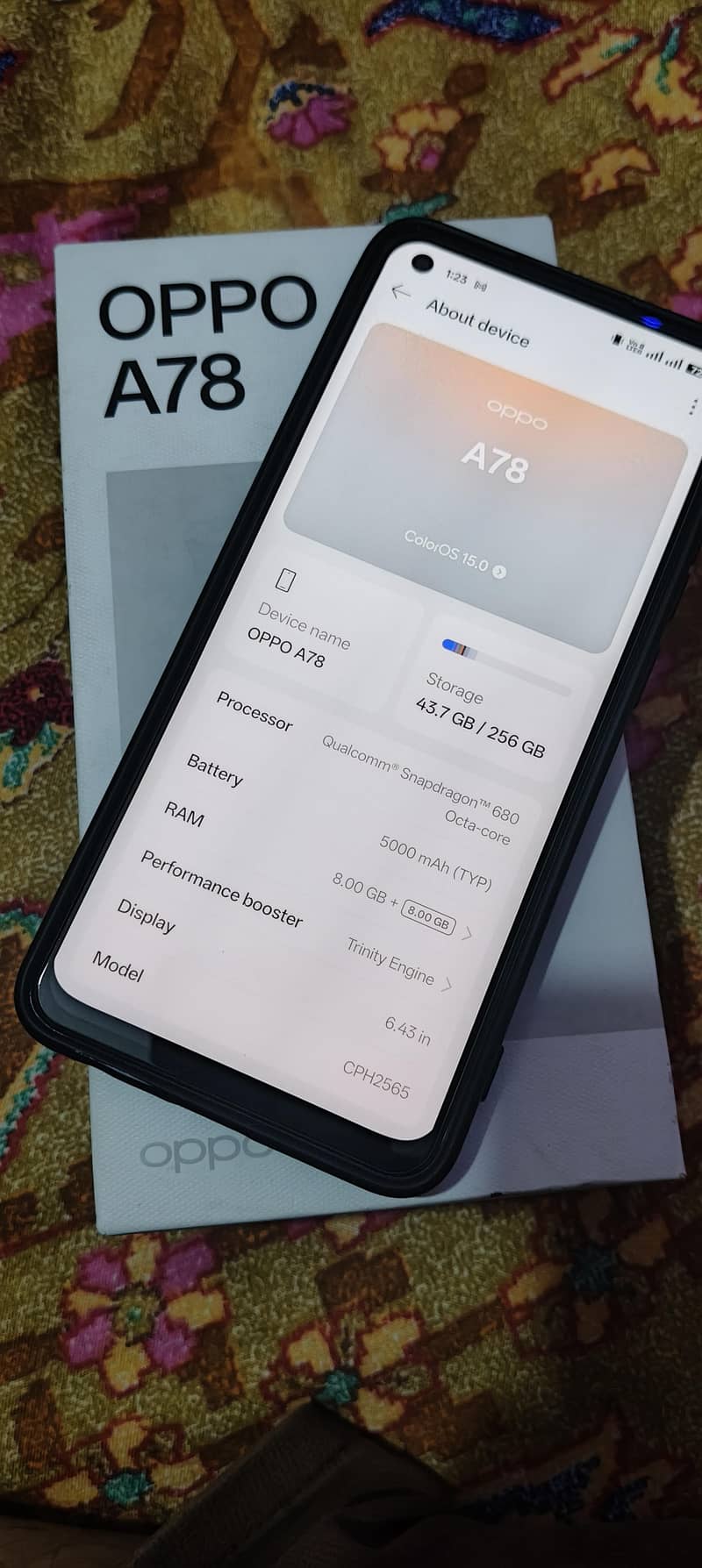 oppo A78 5