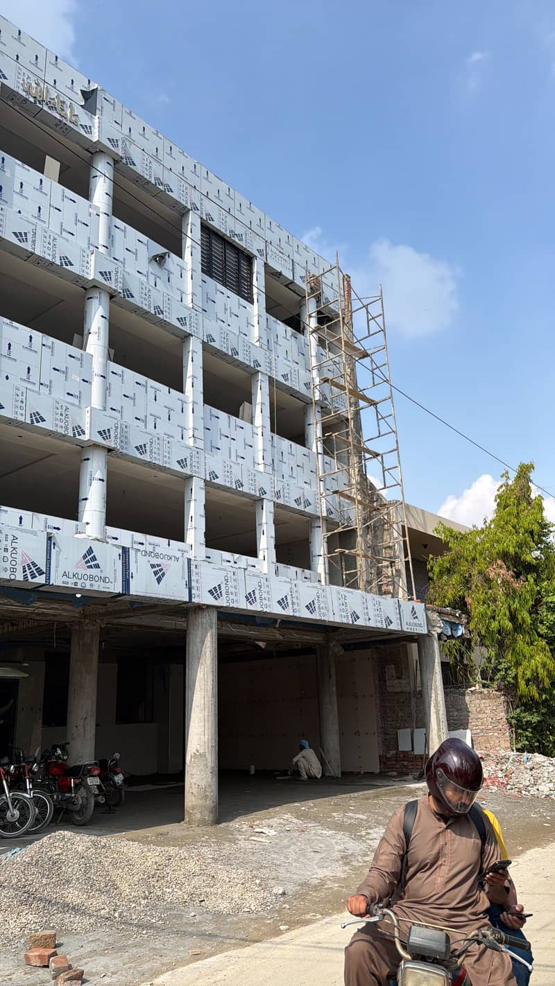 Dubond/4m/cladding/acrylic/alucobond/front/facade/elevation/acp/design 1