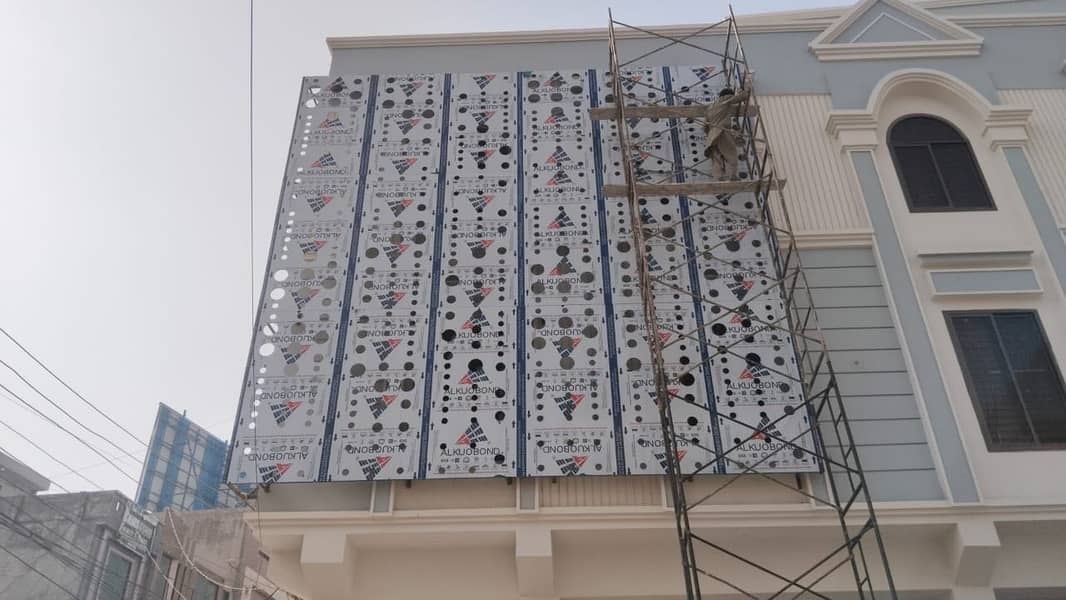 Dubond/4m/cladding/acrylic/alucobond/front/facade/elevation/acp/design 9