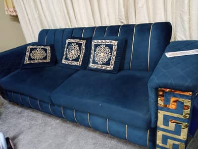 7 Seater Sofa - Wooden Sofa - Luxury Sofa - Sofa Set - Sofa For Sale