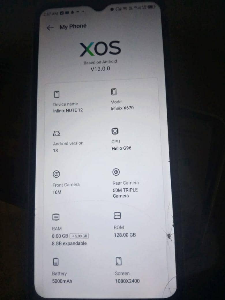 Infinix Note 12 2