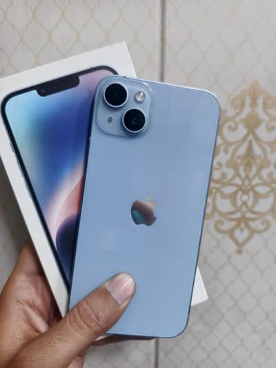 iphone 14 plus 256gb 90%  with box