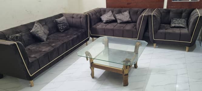 SOFA SET 3+2+1 BRAND NEW NEVER USED 10.10 CONDITION 03281010987