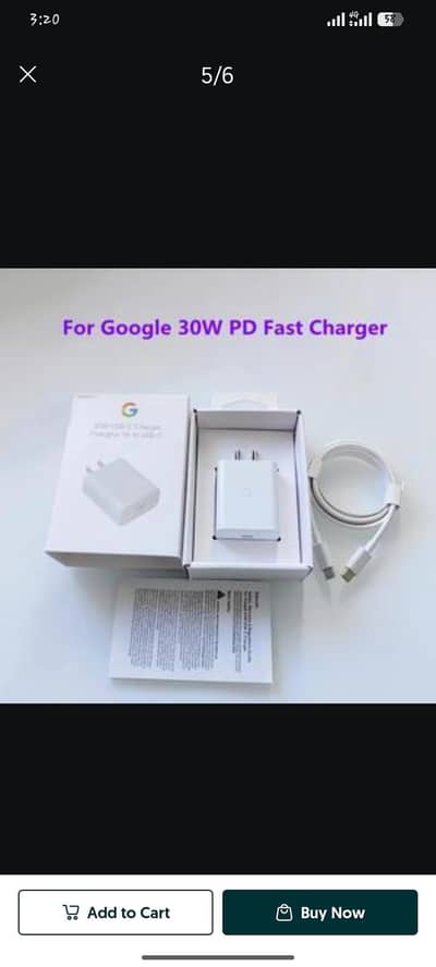 Google Pixle Orignal Charger