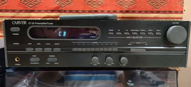 Carver CT-24 Pre- Amplifier with Remote