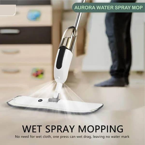 2in1 360 Degree Water Spray MicroFiber Mop (with Box Packing)