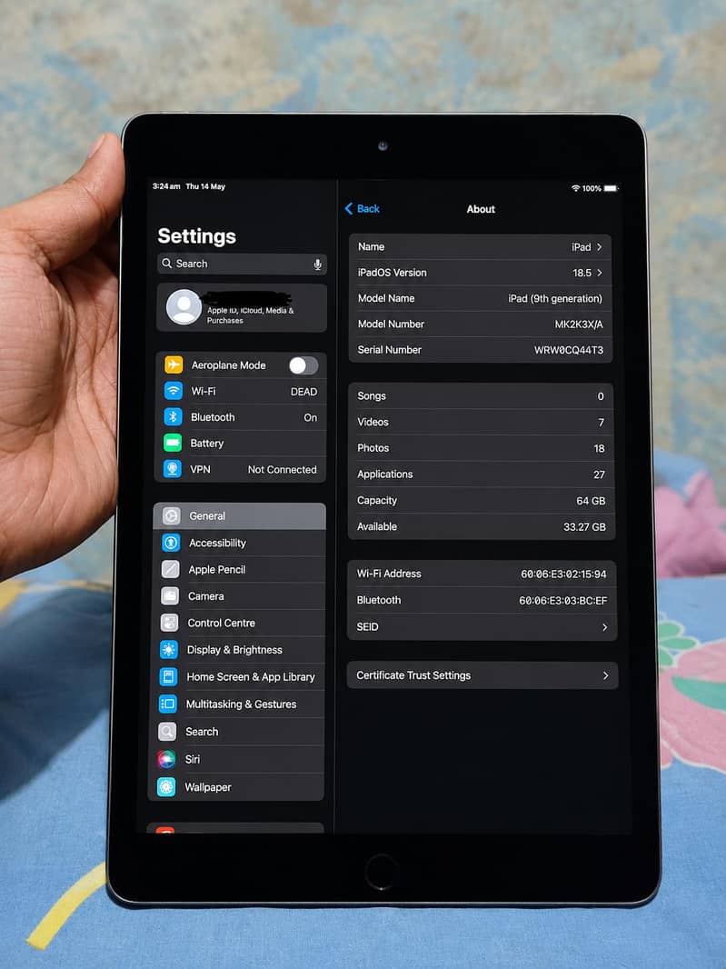 Ipad 9th generation 1