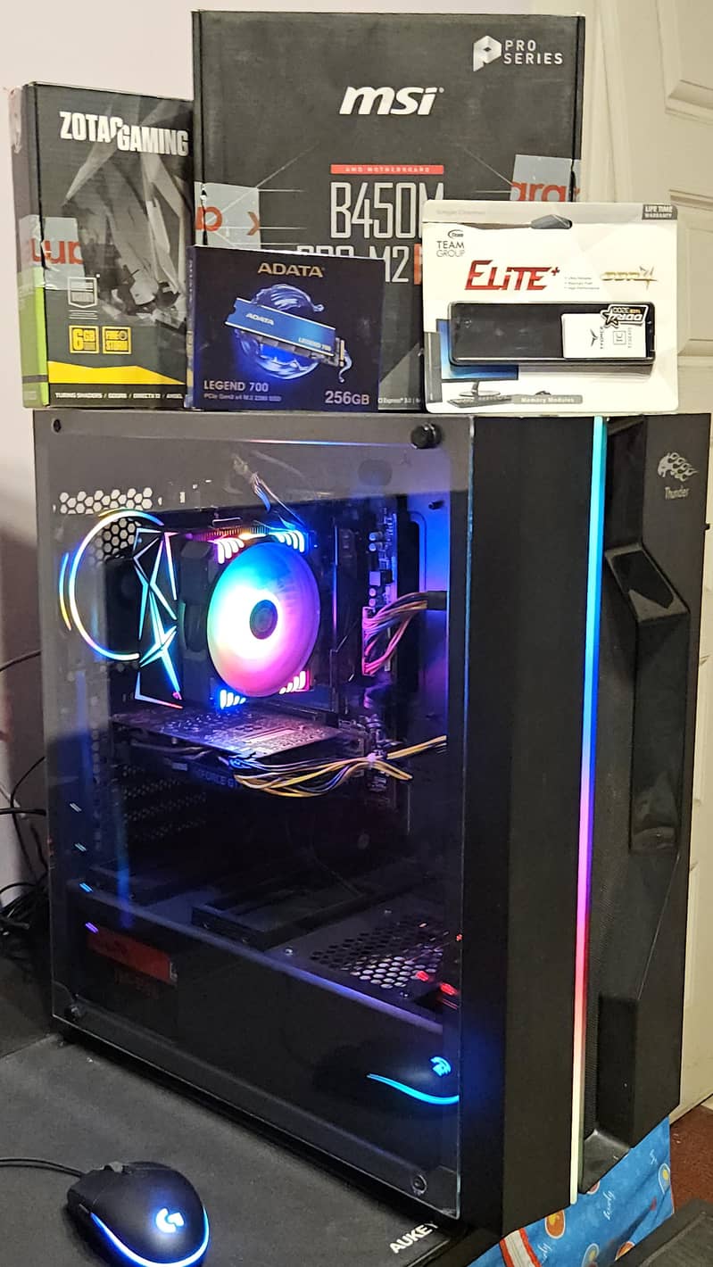thunder gaming setup 4