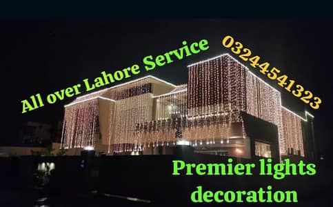 wedding lighting decoration/building lights/dj/catering/event decor