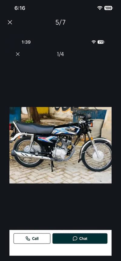 Honda cg125 modle 2025 new brand condition urgsale