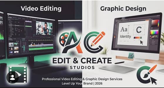 Professional Video Editing & Graphic Design Services – Fast Turnaround