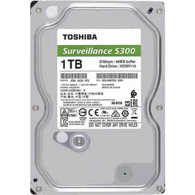 Toshiba surveillance s300 1TB original used Hard Drive for sale