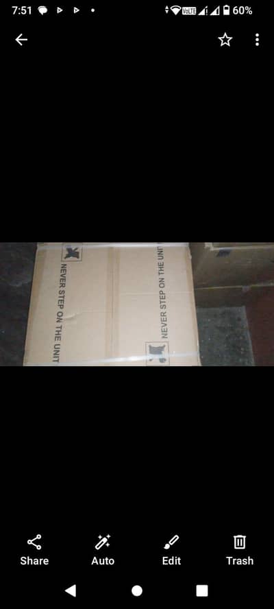 new Haier washing machine box pack