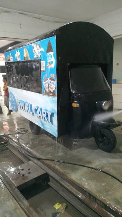 Running Food Cart for sale.