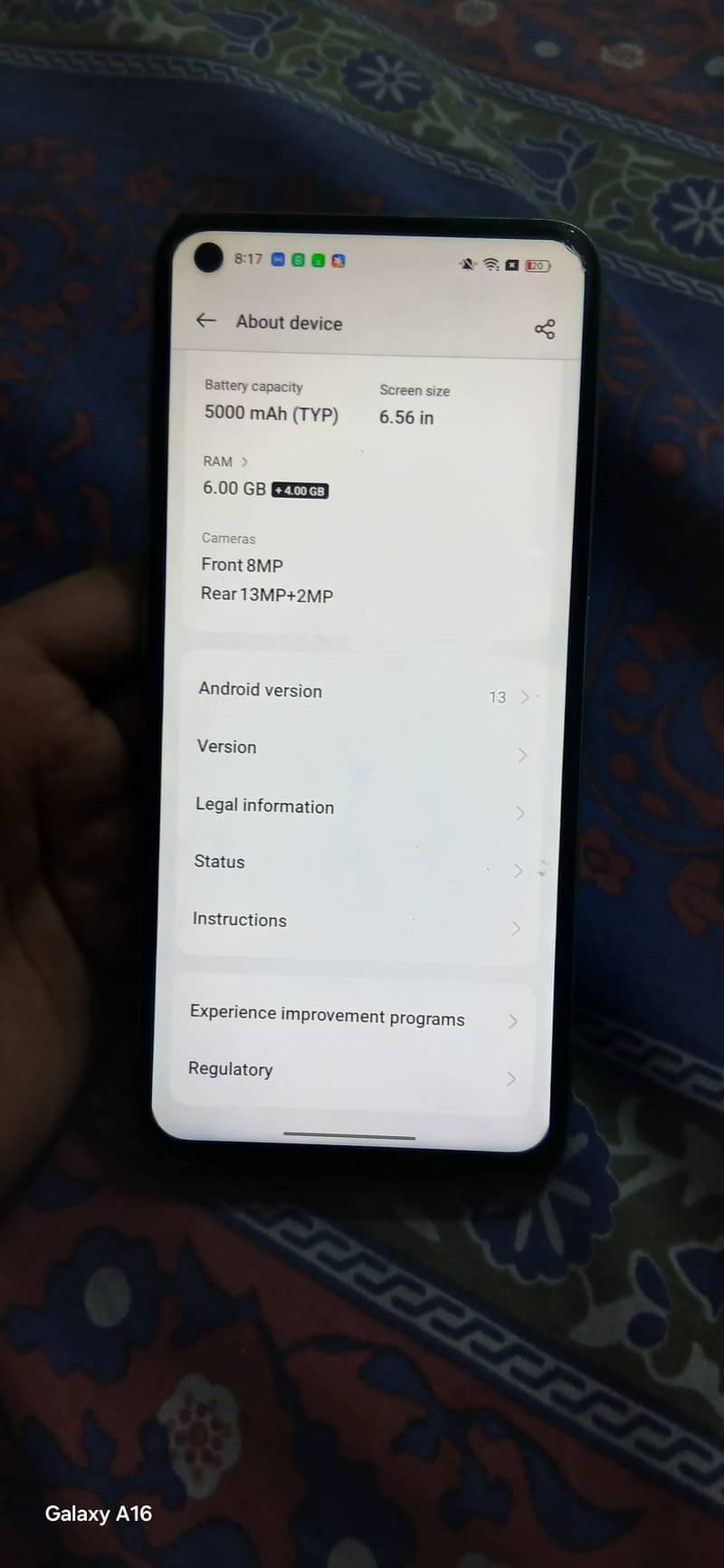 OPPO A76 8