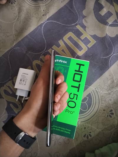 Infinix hot 50 pro plus  8+8 16 ram . 256 memory