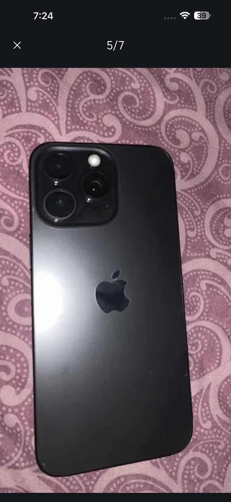 Iphone 15 Pro Max Physical plus e sim 1