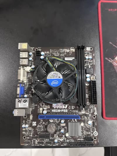 Msi h81m-P33 4th gen motherboard