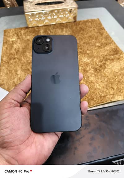 iphone 15 plus complete box good condition 128  GB
