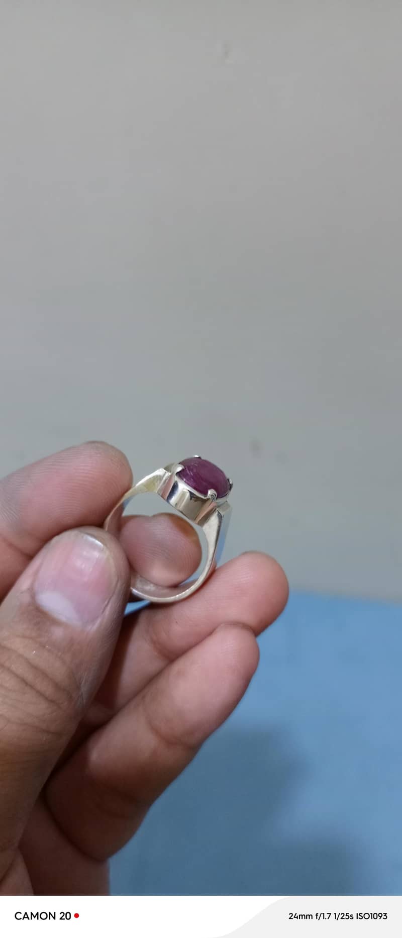 Natural Ruby yaqoot Ring 1