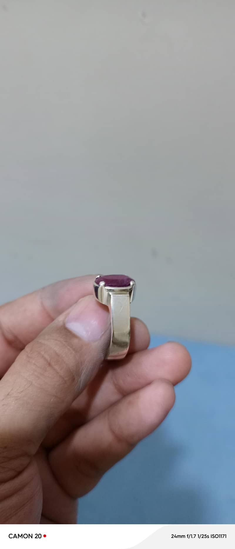 Natural Ruby yaqoot Ring 2