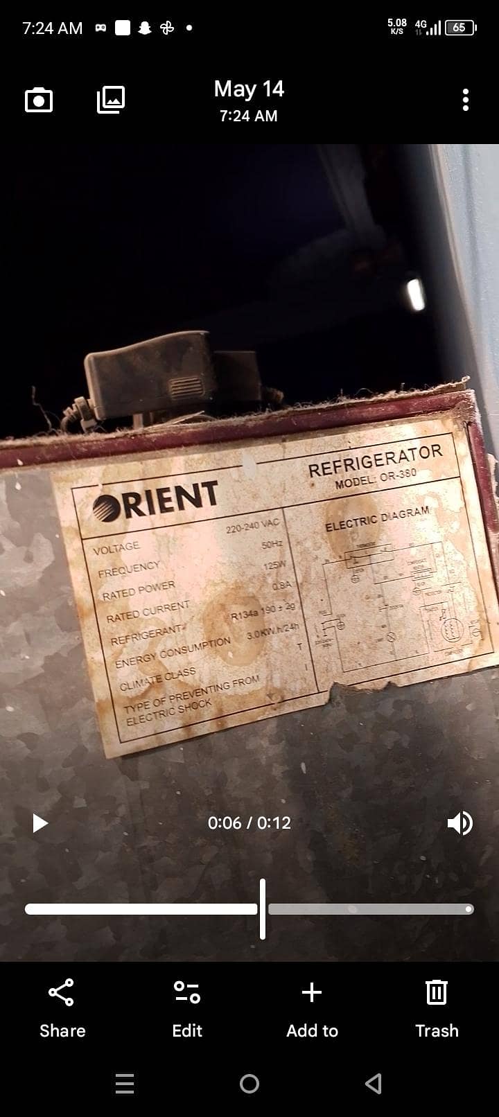 orient refrigerator 2