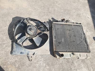 cultus genuine radiator along with the fan