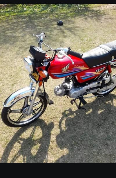 Honda CD 70 cc model 2007 only WhatsApp 03=22=80=68=114