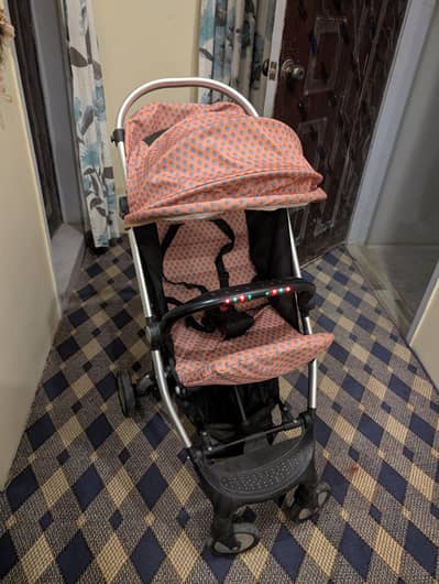 foldable pram / stroller with music  light